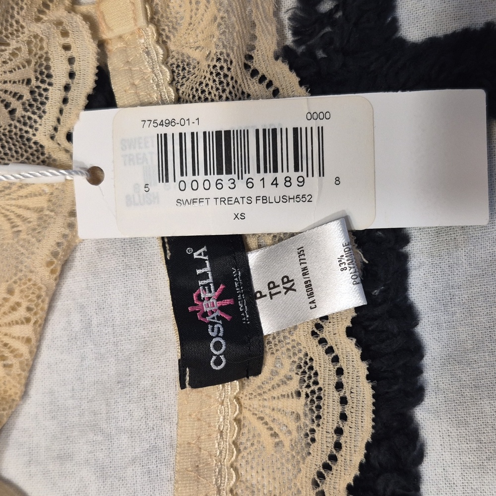 NEW Cosabella Blush Beige Sweet Treat Lace Bralette - Picture 6 of 7